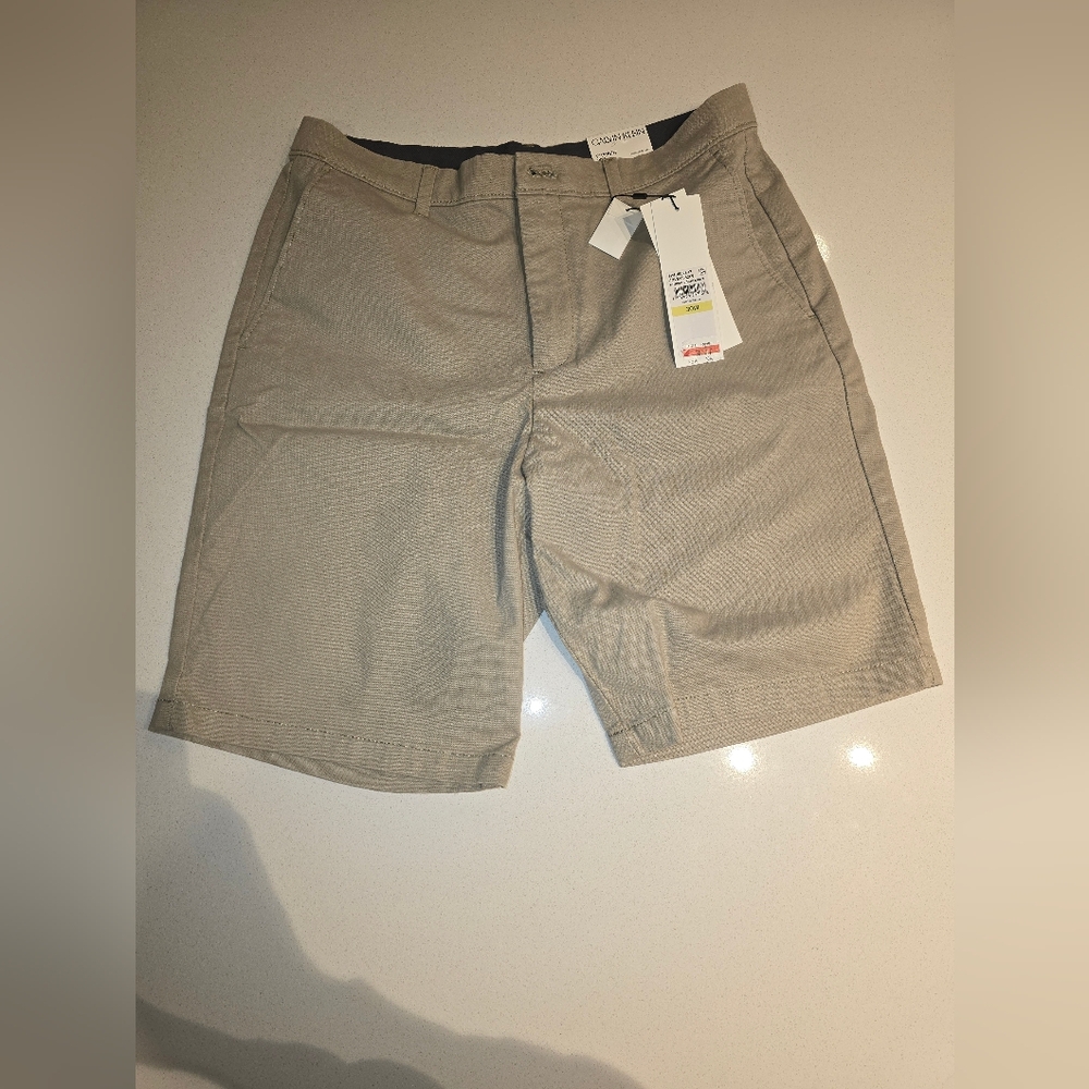 Calvin Klein Shorts – NWT, Size 30W, Beige, CK